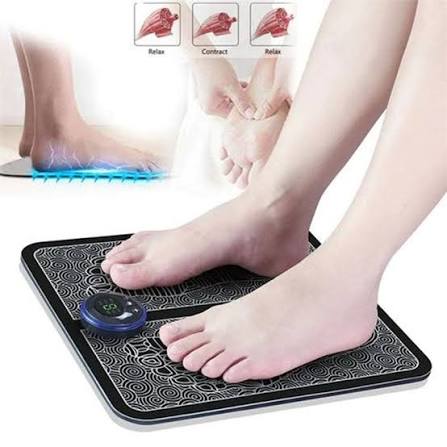 2-in-1 Ultimate EMS Body Recovery Combo – Smart Foot Massager Mat + Mini Butterfly Patch