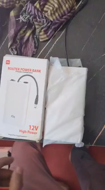 Mini Wi-Fi Router Power Bank – Uninterrupted Power Supply (UPS) Backup Battery